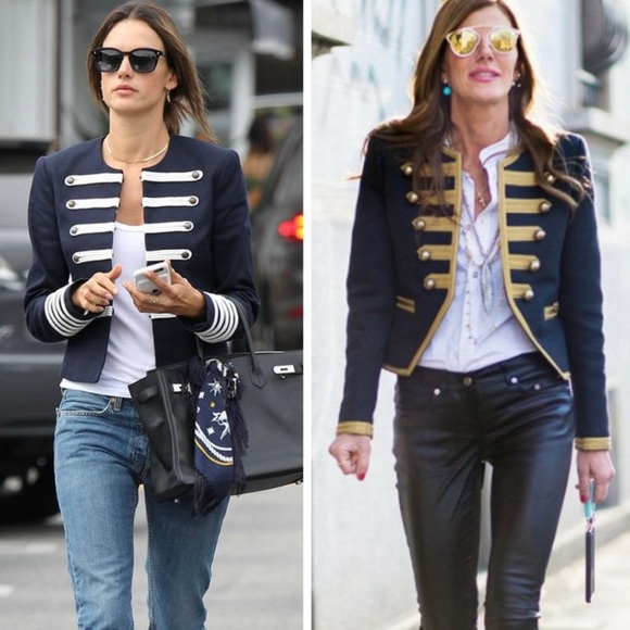 Summer of Love new Marching Band Jimi Hendrix inspired military jacket - Picture 4 of 16